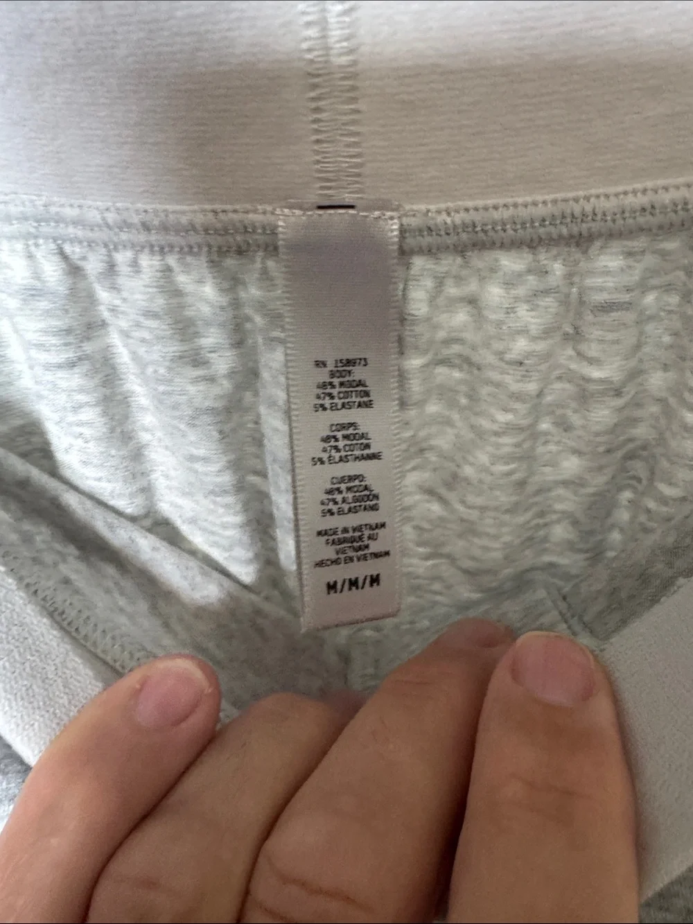 SKIMS Men's Light Gray Boxer Briefs